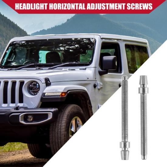 55078114AA Car Headlight Horizontal Adjustment Screw for Jeep Wrangler JK 2 Pcs