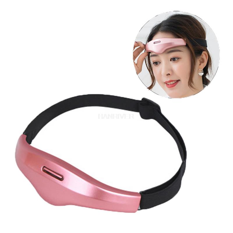 Elektrisk Huvudmask Lindra Ångest Släpp Stress Behandling Depression Migrän Smärtlindring Massager Sömnlöshet Behandling Utrustning