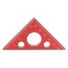 Red 45 Degree Angle Ruler Thick Aluminum Alloy Carpenter's Square Measuring Tool  Woodworking Tools