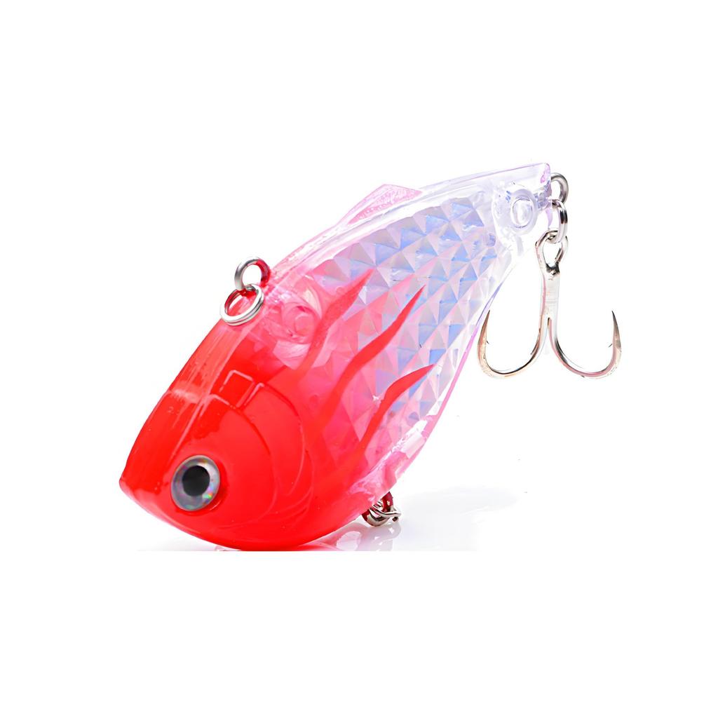 Künstlicher Hart-Rassel-Vibrations-Bass-Sink-Kurbel-Wobbler 6CM 15.3G VIB Angeln Lipless Crankbait