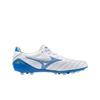 Morelia Neo 4 Comfortable AG (Rubber Short Studs) Kangaroo Leather Shock Absorption Football Shoes Men Football Shoes White Blue P1GA243525