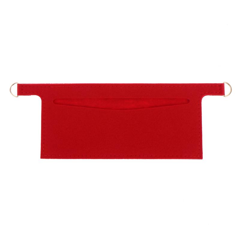 Filz Geldbörsen-Einsatz Für Kettenriemen Langlebig Mit D-Ringen Tasche Einsatz Organizer Damen Umhängetasche Konvertierbarer Liner Einsatz