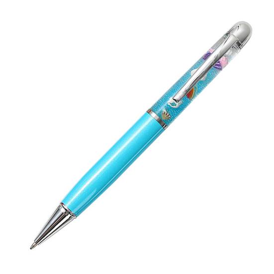 Ballpoint Pen 1.0mm Smooth Black Ink Pen Ergonomic Grip Unique Floating Liquid Desk Pen Relaxing Stress