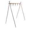 Lightweight Camping Hanging Rack Hook Design Aluminum Alloy Outdoor Camping Hanging Rack for BBQ