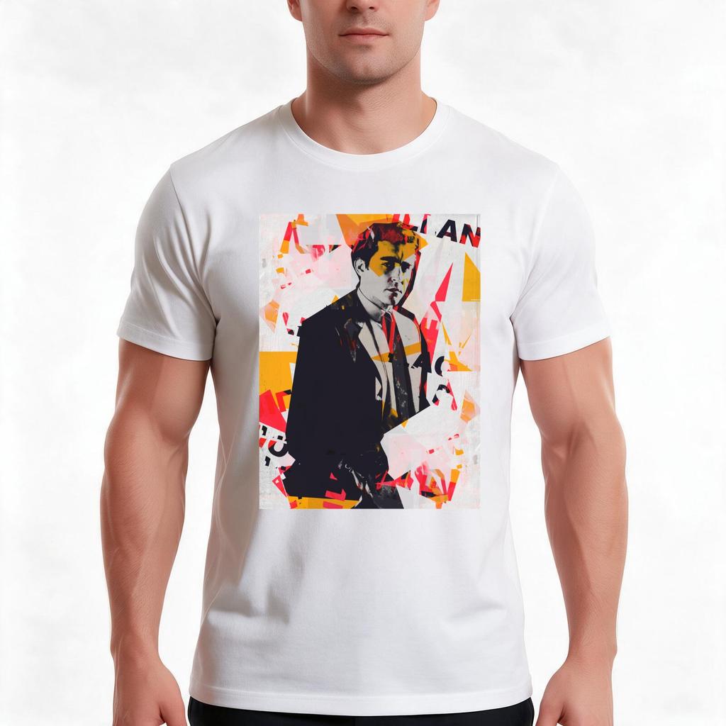 Joe MacMillan HACF Poster Series TShirt Summer Casual Cotton Tee Oversized Streetwear Tops Vintage Graphic Print