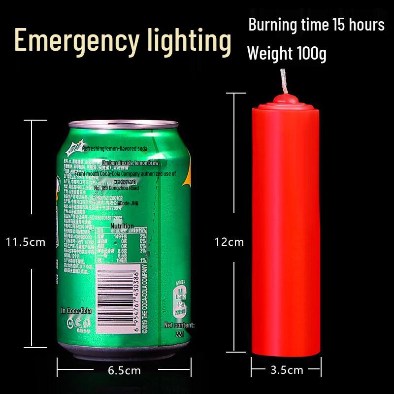 LIEI Emergency Smokeless Odorless Candle