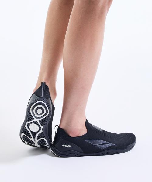 [Ballop] Nadia All Black Aqua Shoes [5015694715]
