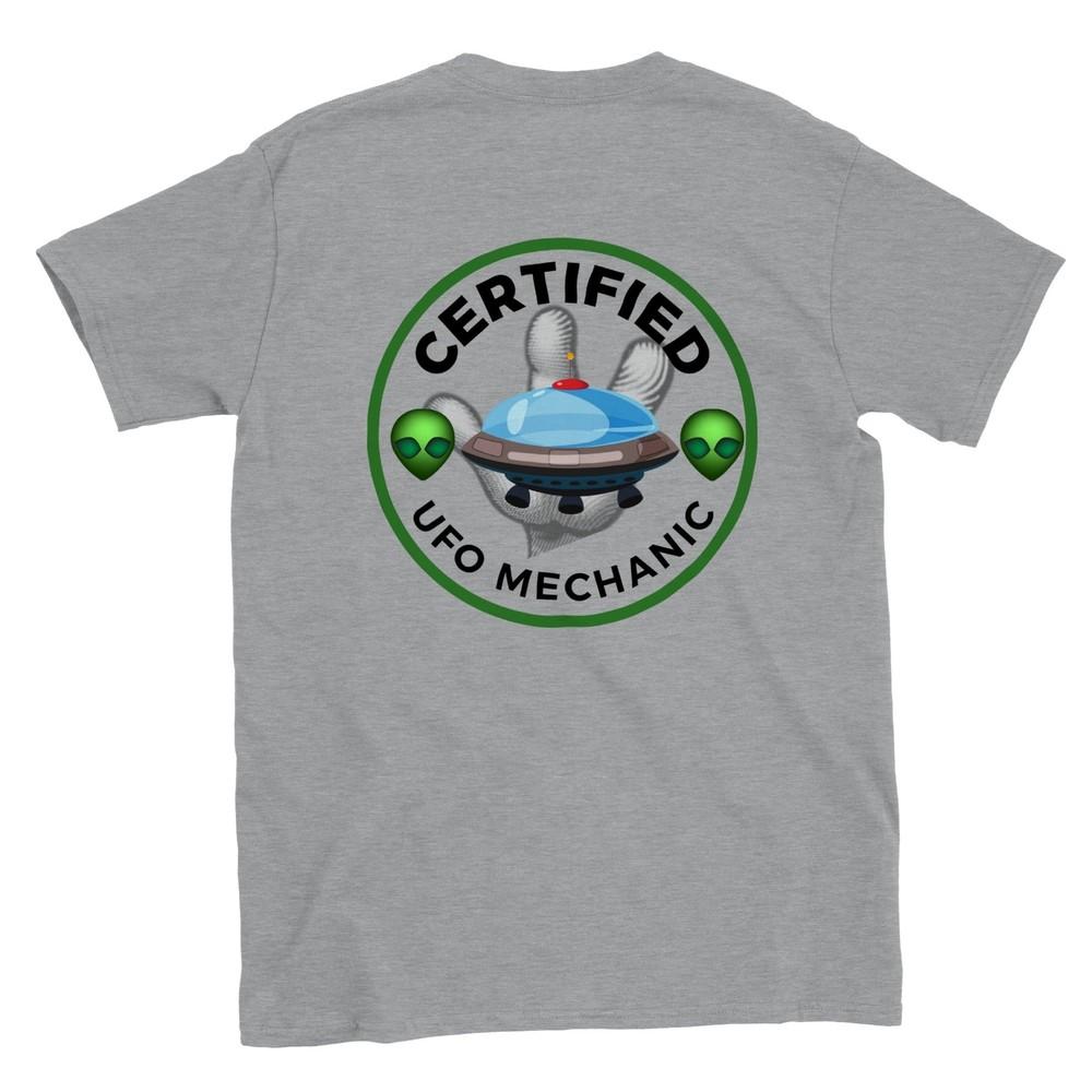Certified UFO Mechanic T-shirt Unisex T-Shirt S разноцветный