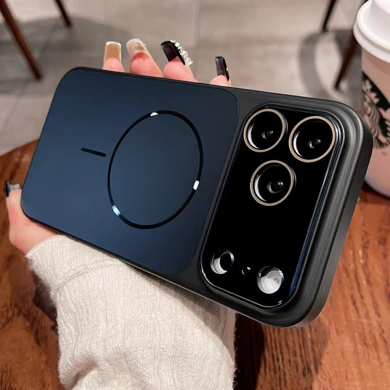 Matte Finish Magnetic Phone Case IPhone 18 Pro Max 17 16 15 Series With Camera Button Cover Full Protection