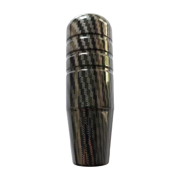 

Comfortable Grip Manual Shifting Knob Feature Carbon Texture Ergonomic Design For Reduced Hand Fatigue Universal Fit During Long Drives