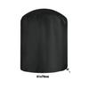 Multiple Size Grill Cover Round Heavy Duty Waterproof Barbecue Gas Grill Cover Heat Resistant Stain Resistant Waterproof Black