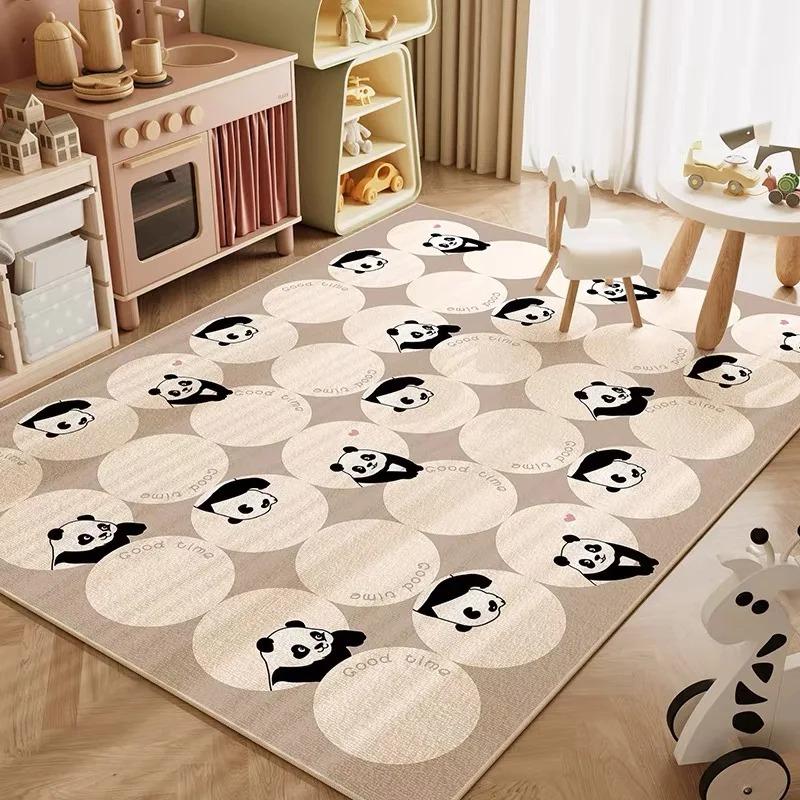 Cartoon Carpet Play Mat Boys and Girls Kids Crawling Mats Game Children Rug Study Room Carpets Easy To Clean Soft Floor Mat Gift