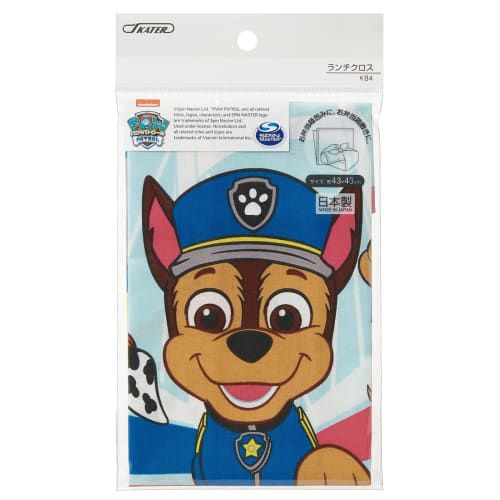 Skater Lunch Cloth Paw Patrol 43 X 43cm Made In Japan KB4-A