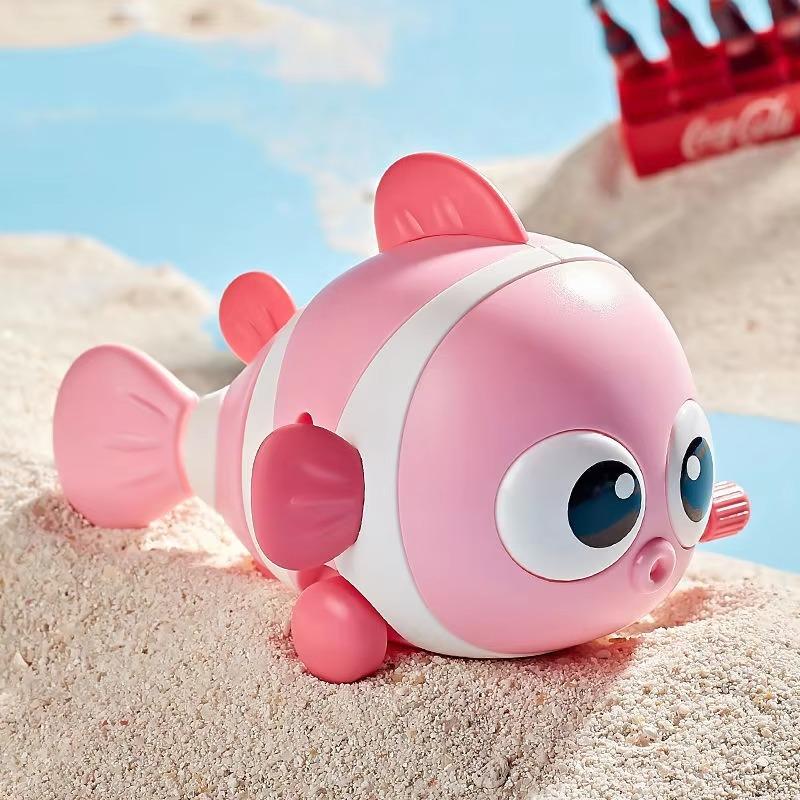 Wind-up Toy 1PCS Chain Will Swing Small Fish Children Crawling Guide Educational Toy Activities Small Gifts