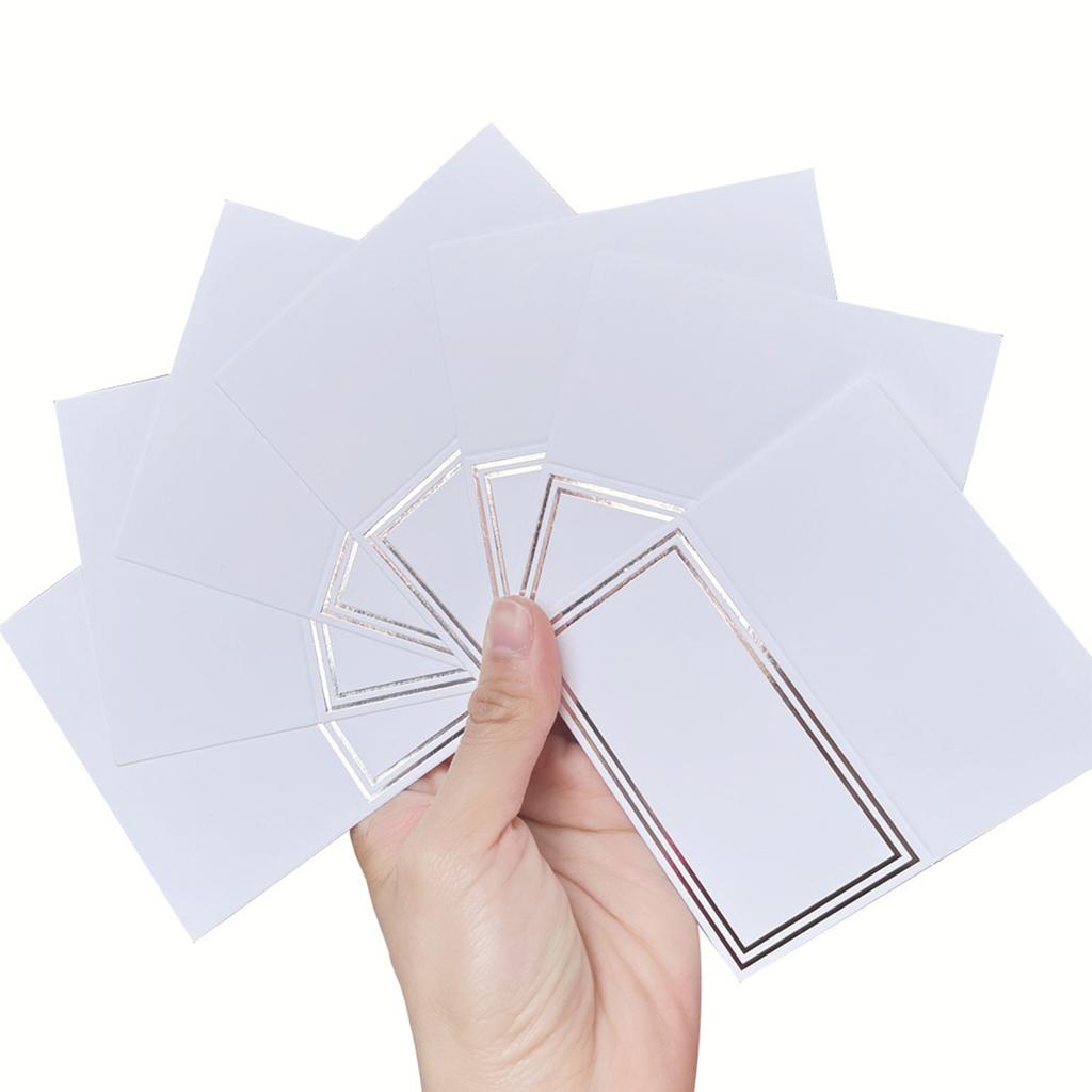 50pcs Table Setting Name Cards for Birthday Parties Name Cards Set Seating Cards
