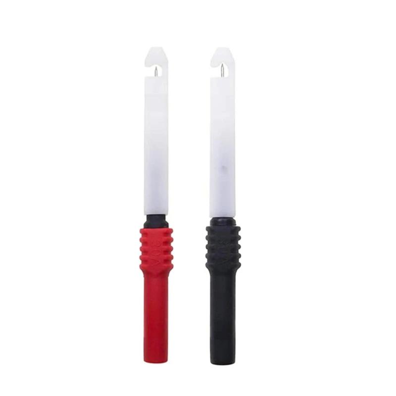 30V Diagnostic Tools Multimeter Test Lead Extention Back Piercing Needle Tip Probes Autotools Automotive Kit Machine 0.7MM