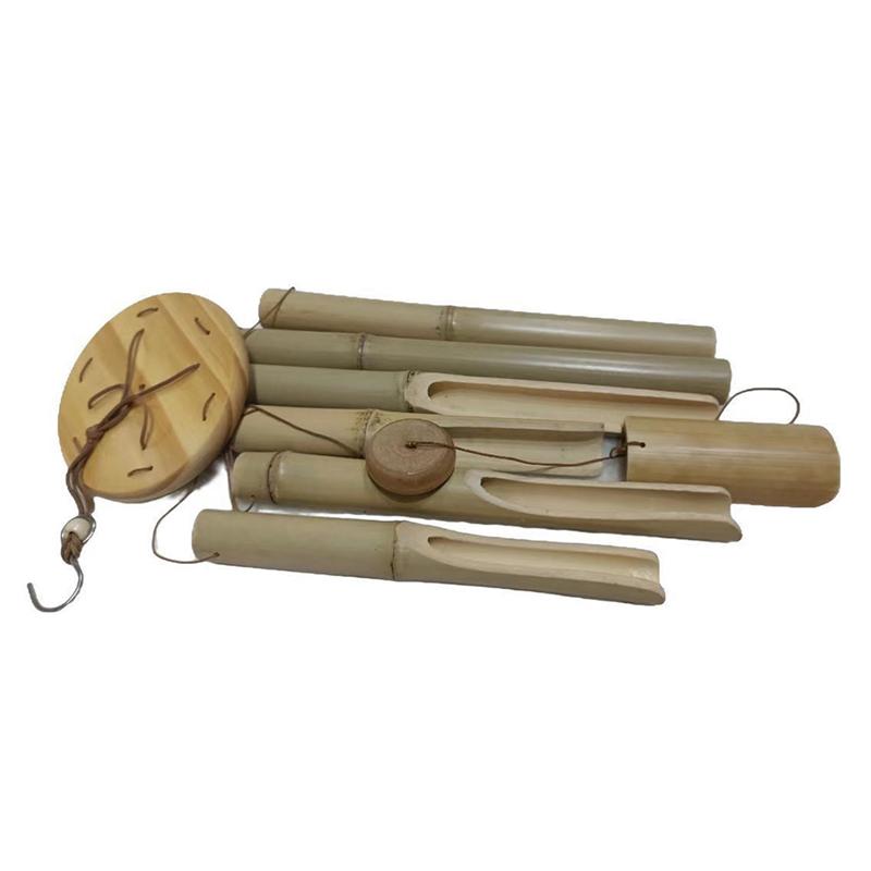 Bamboo Wind Chimes Wind Chimes Crafts For Outdoor Garden Courtyard Home Decoration Wooden Bamboo Wind Chimes