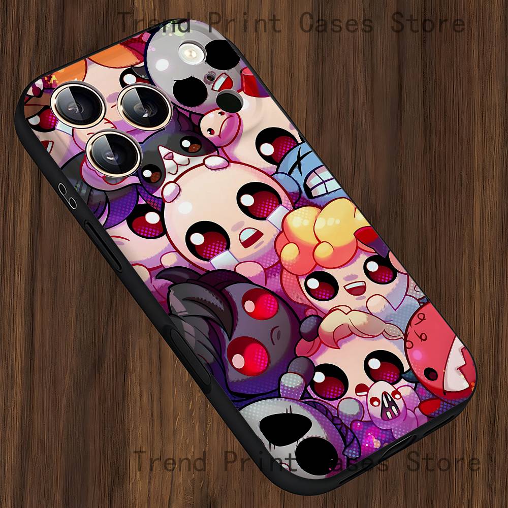 The B-Binding of I-Isaac Phone Case For iPhone 15,16,17,13,14,11,12,Pro,Max,Plus,E,Air,Mini Protect Shell