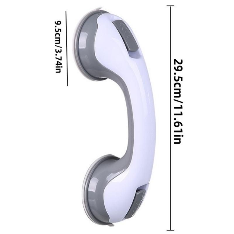Suction cup - type handrail, bathroom toilet glass door handle non - drilling bathroom handrail, safety handrail for the elderly