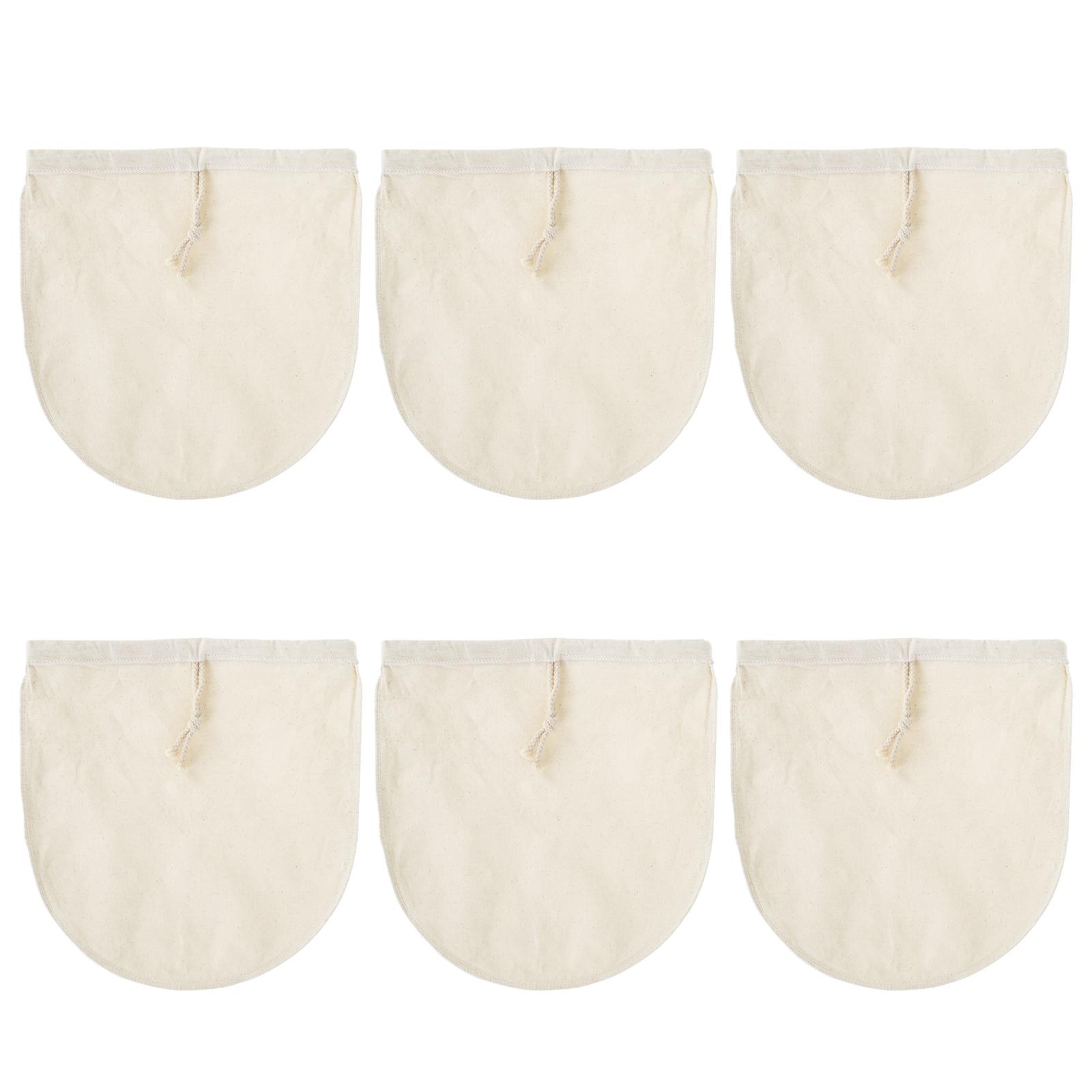 

U-образный фильтр-мешок Хлопковый фильтр-мешок для йогурта Многоцелевой Миндальный Овсяный Сыр Сито Многоразовый Кухонный Фильтр-экран для выпечки