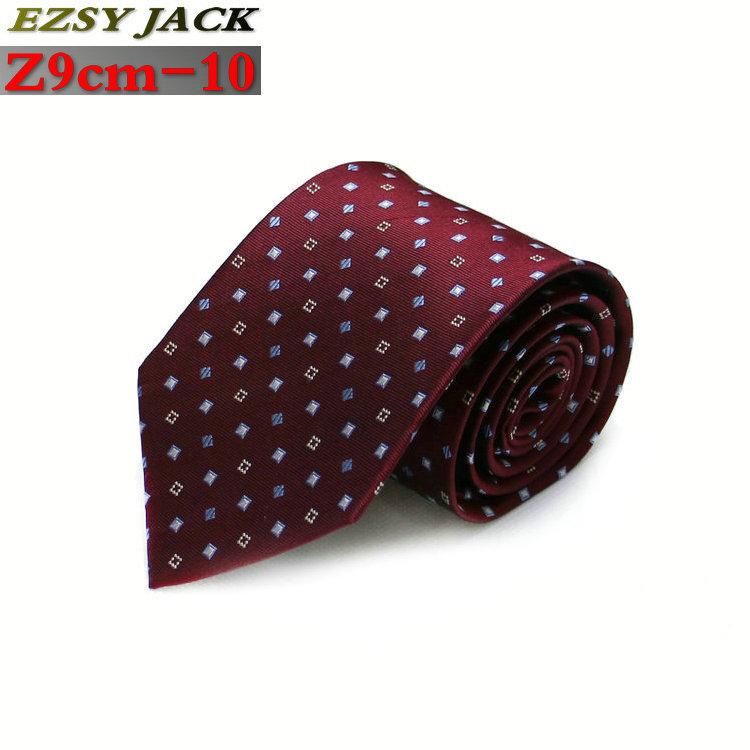 Business Dress Men'S Tie, High-End Silk Jacquard Tie 8Cm Striped Tie