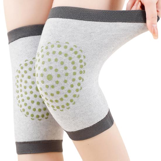 

Aicao Защита колена для мужчин женщин Кашемировые наколенники Зимний самонагревающийся наколенник для артритных коленей Старые холодные ноги M