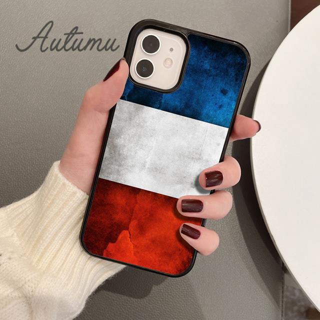 Husă de telefon cu steag Franța pentru iPhone 11 12 13 14 Pro Max mini X XR XS SE 2020 5 6S 7 8 Plus Carcasa Samsung Galaxy S21 S22