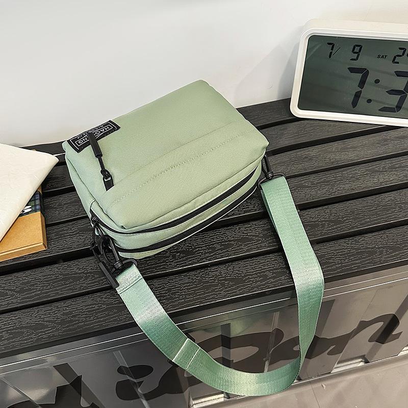 

Trendy Brand Messenger Bag Men S Small Bag Trendy Mobile Phone Bag Boys Travel Portable Bag Small Satchel Women S Shoulder Bag зелений