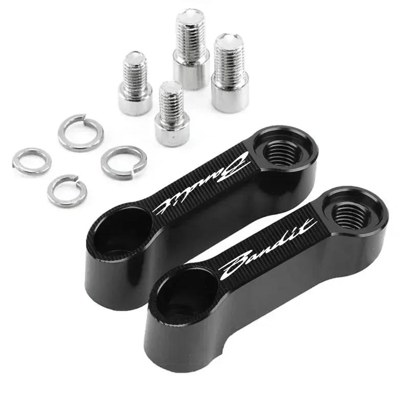 Przedłużki Lusterka Wstecznego Podwyższenie Adapter Przedłużający Akcesoria Dla Suzuki GSF 250 600 600S 650 650S 650N 1200 1250 Bandit 650S