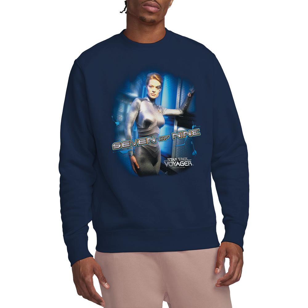 STAR TREK Unisex Adult Seven of Nine Sweatshirt