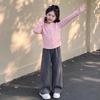 moonkids Girls' Casual Hooded Sportswear Set