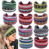 Atmungsaktives Stirnband für Damen Sport Haarband Böhmischer Stil Stirnband Weiblich Elastisches Kopfband Sportliches Kopfzubehör