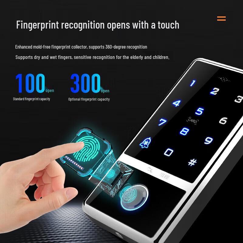 ZUCON F1 Fingerprint Access Control System CN plug (adapter included)