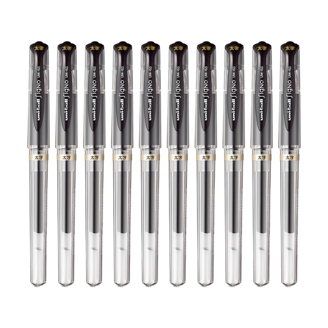 

Шариковая ручка Mitsubishi Pencil Uni Signo Bold Black из неподтвержденного товара 1,0 мм UM-153 [Набор 10] UM153.24