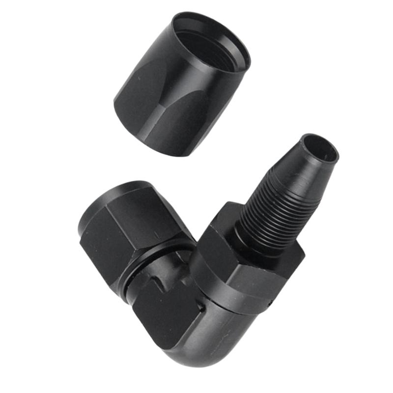 AN10 90 Degree Oil Pipe Connector Hose Swivel Adapter For Car Radiator Hose Adapter