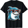 Cool Shark In Sunglasses 70s 80s 90s Funny Shark T-Shirt