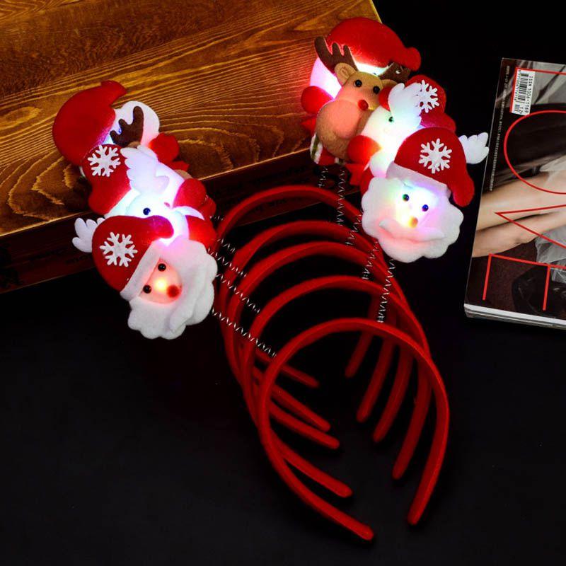 Slap Christmas Bracelets Light Up Wristbands Concert Party Decoration Favors