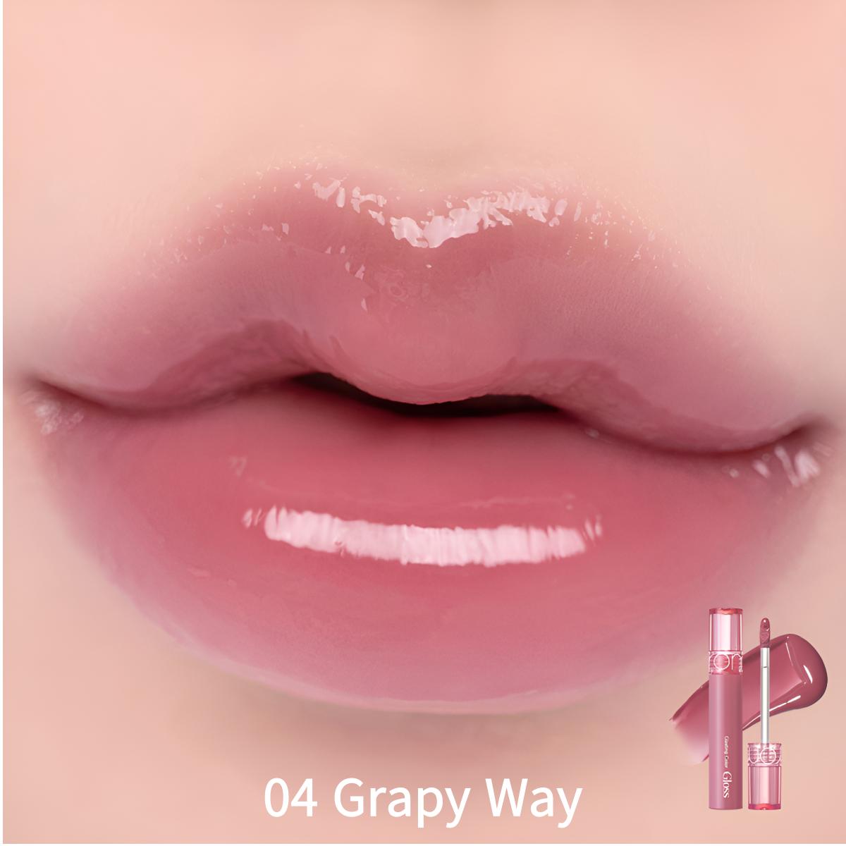 

Rom&nd Glasting Color Gloss 4г (8 кольорів) 04 Grapy Way (4g)