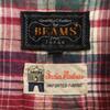 BEAMS made in Japan Check Pattern Short sleeve Button down shirt M Men's Used