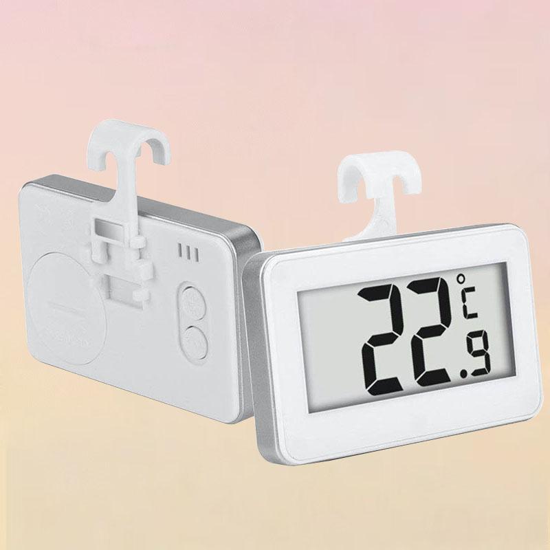 Multi-Purpose Household Thermometer And Hygrometer Digital LCD Bedroom Basement Cold Storage Refrigerator Thermometer New