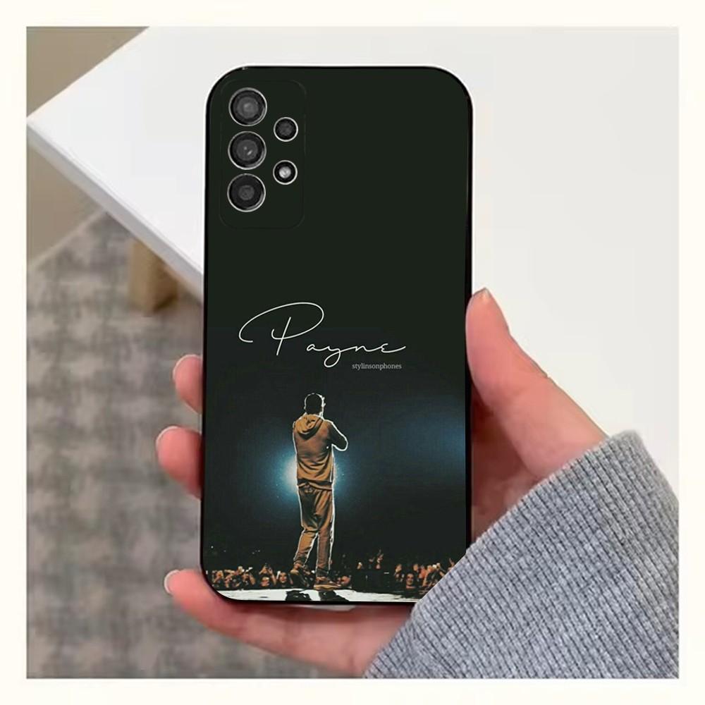 Singer L-Liam P-Paynes Phone Case For Samsung S25,S24,S23,S22,S20,S21,S10,Ultra,Plus,Lite,FE,Soft Silicone Black Cover