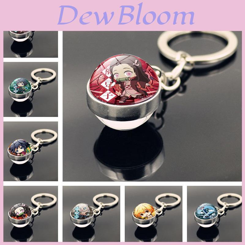 Stylish Demon Slayer Keychain Accessories For Fans Modern Minimalist Design