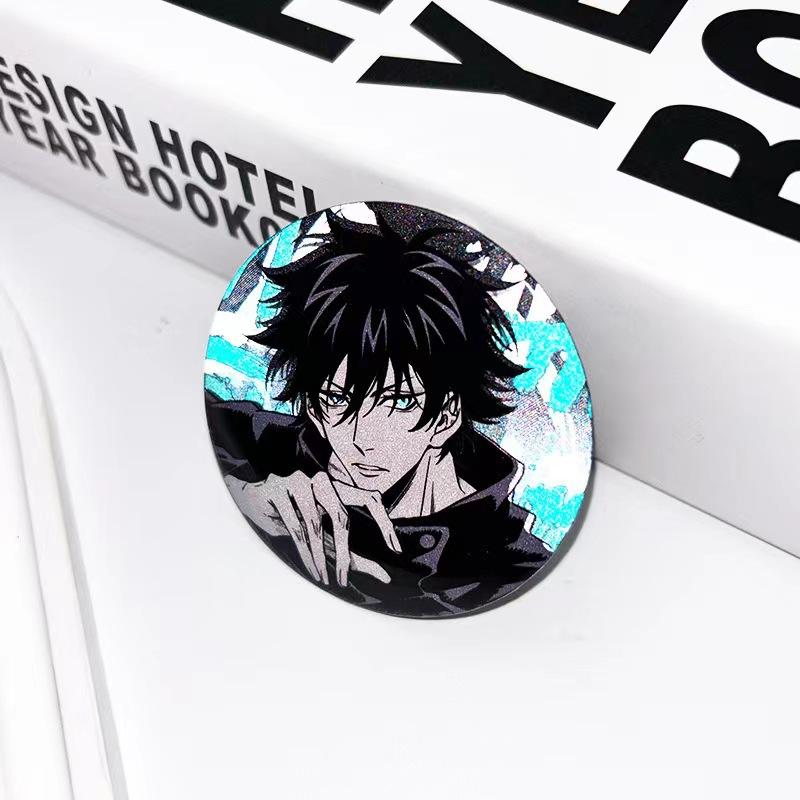 Jujutsu Kaisen Gojo Satoru Geto Suguru Spilla Anime Doppia Flash Riflettente Merchandising Anime Collezione Fan Articoli Otaku