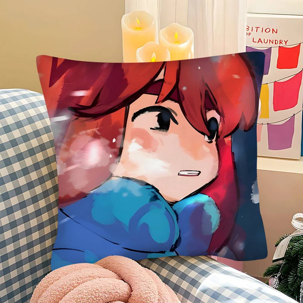 pc HOT Celeste Game Pillow Case Fashion Square Pillowcase Bedroom Sofa Room Ins Decoration Leisure