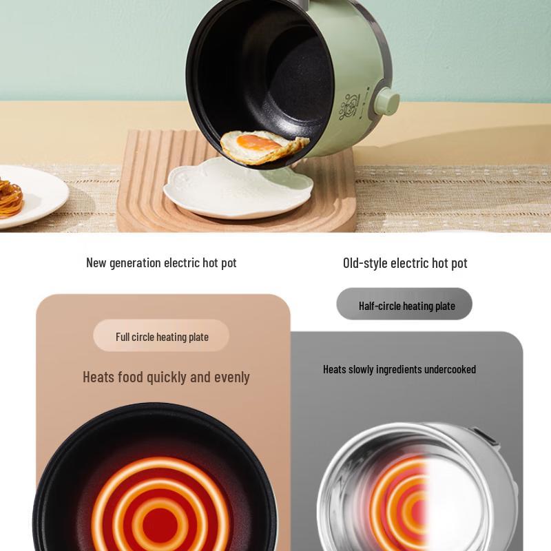 Mini Multi-functional Electric Cooker with Steamer
