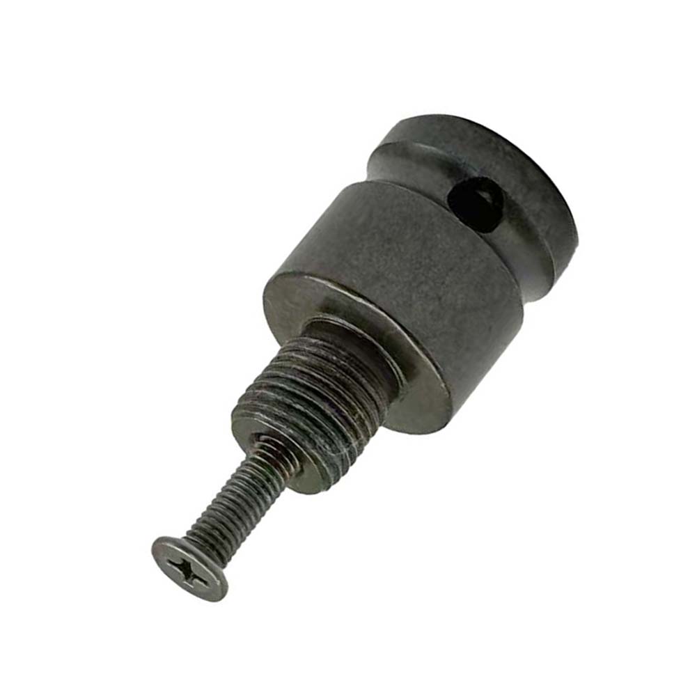 1pc 1/2Inch 13MM Electric Drive Wrench Adapter Socket Converter With Reverse Thread 1/2 Square Drive 13mm Chuck Conversion