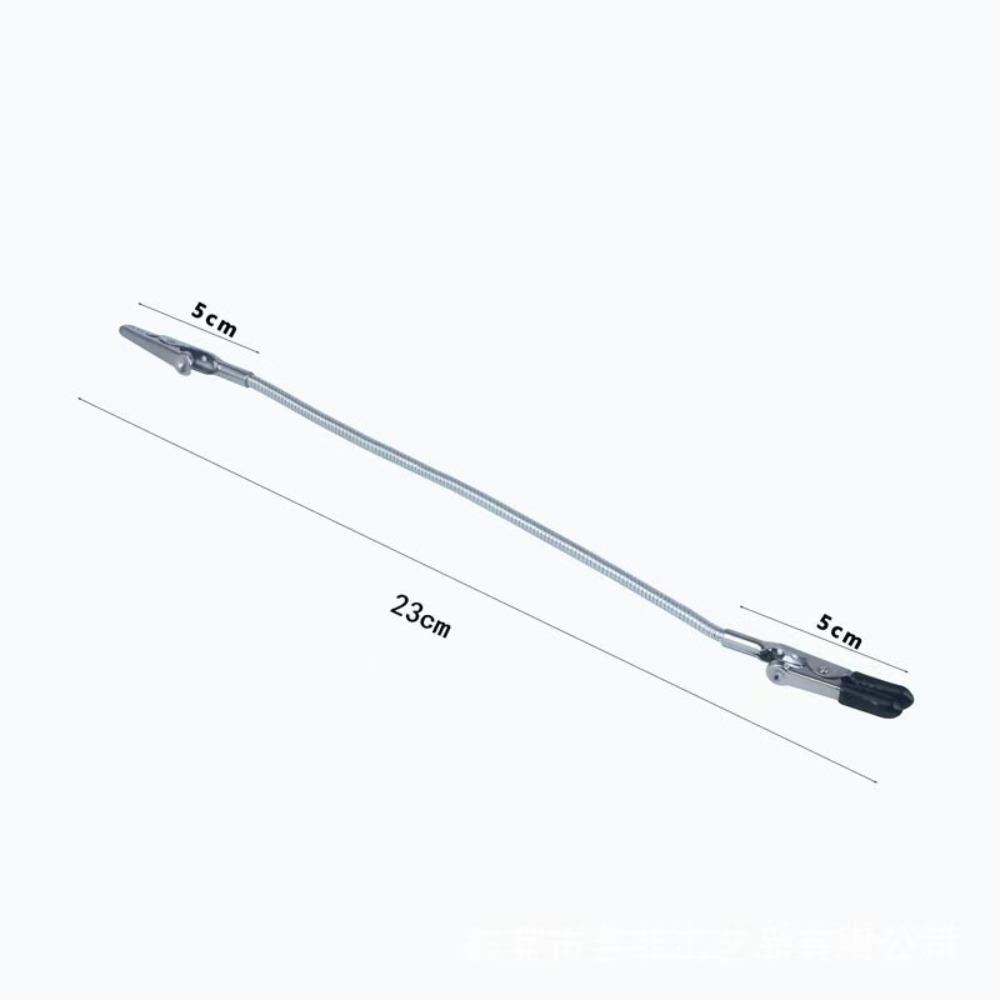 

Flexible Hose Alligator Clip Double Head Desktop Notes Clamp Birthday Wedding Party 230mm-02