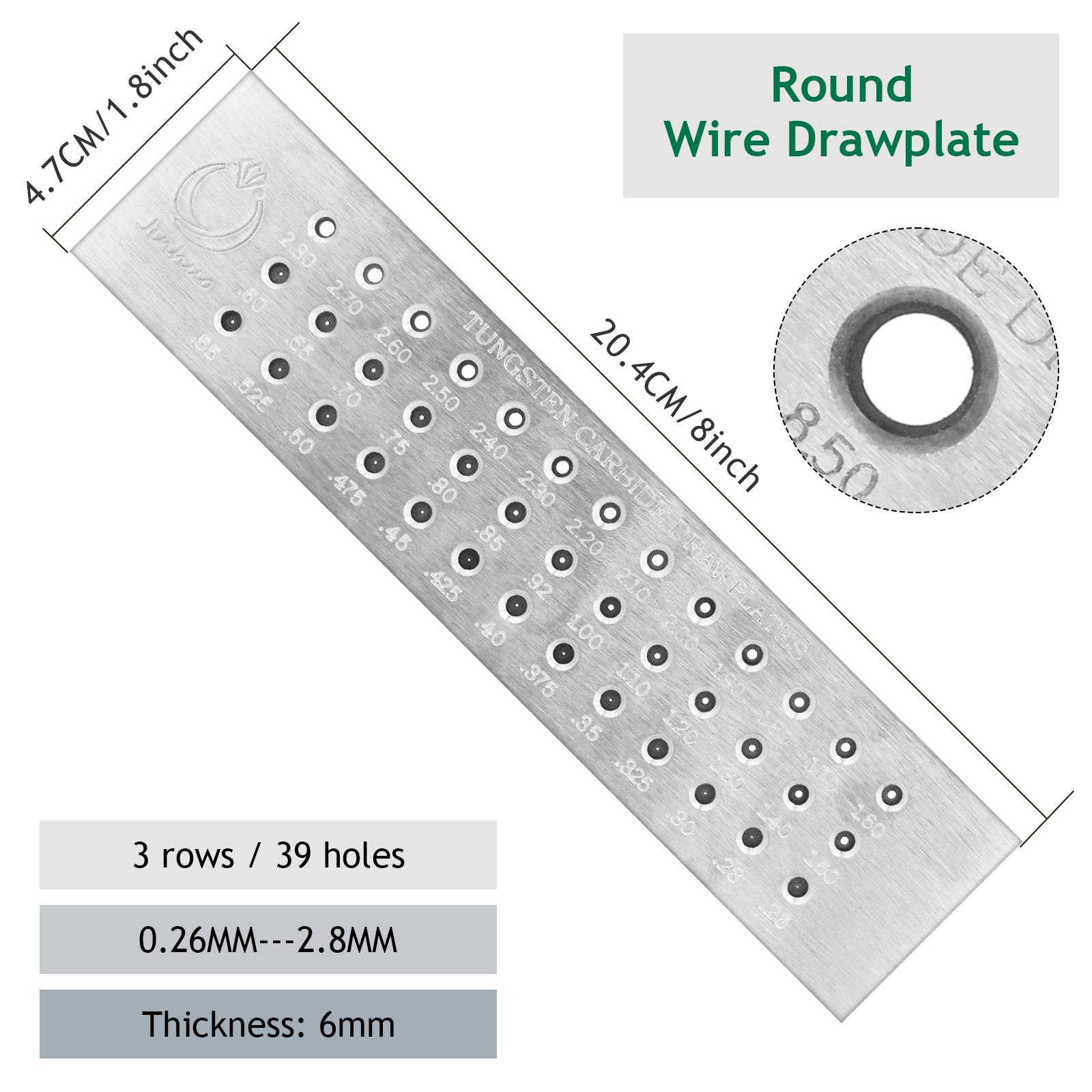 

Проволока из карбида вольфрама, квадратная/полукруглая форма, 0,26-9,0 мм, 20/50 отверстий, пластина из нержавеющей стали для изготовления ювелирных изделий