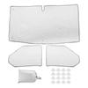 Windscreen Cover Front Window Sunshade Screen Cover Internal Thermal Blind for Ford Transit  Van with Strong Suction Cups