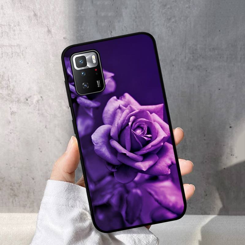 Lila ästhetische Handyhülle für Redmi Note 8 7 9 4 6 pro max T X 5A 3 10 lite pro